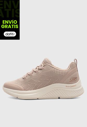 Tenis SKECHERS Bobs Arch Comfort B Sweet  Taupe Skechers
