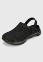 Playera Negro-Gris Skechers GOwalk 5 - Astonished de Skechers
