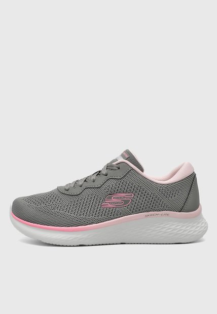 Tenis Training Gris-Rosa-Blanco SKECHERS Skech Lite Pro