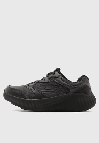 Tenis SKECHERS Basic Mesh Lace Up Negro Skechers