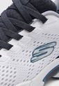 Tenis Lifestyle Blanco-Negro-Azul Petróleo SKECHERS Skech-Air Ventura de Skechers