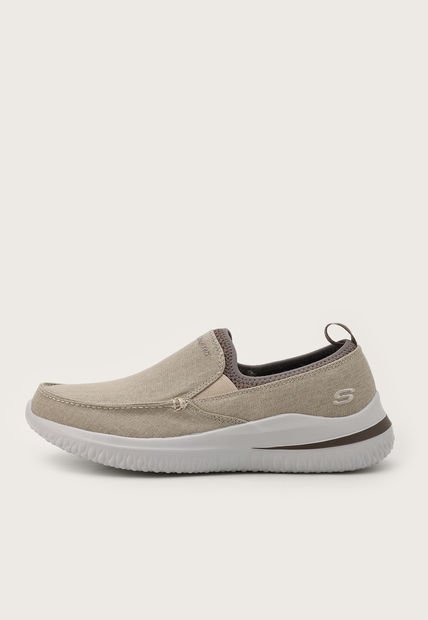 Mocasín Beige-Blanco-Café Skechers Delson 3.0 - Chadwick
