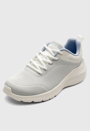 Tenis SKECHERS Bobs Squad Waves Azul Claro