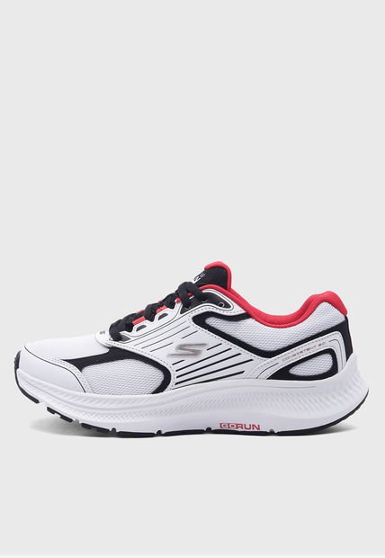 Tenis Running Blanco-Negro-Rojo SKECHERS GO Run Consistent 2.0