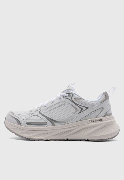 Tenis SKECHERS Duraleather Overlay Blanco