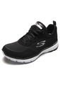 Tenis Running Negro-Blanco Skechers Go Forward de Skechers
