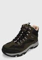 Bota Outdoor Café-Negro-Rosa Skechers Base Camp Relaxed de Skechers