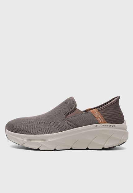 Tenis Training Marrón-Marfil SKECHERS D'Lux Walker 2.0 - Reeler