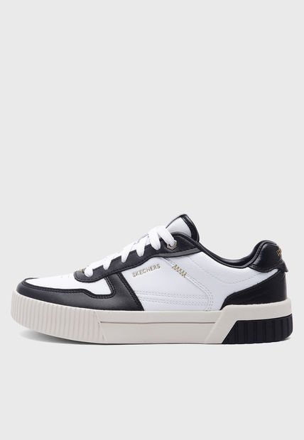 Tenis Lifestyle Blanco-Negro-Marfil SKECHERS Jade - Best In Class