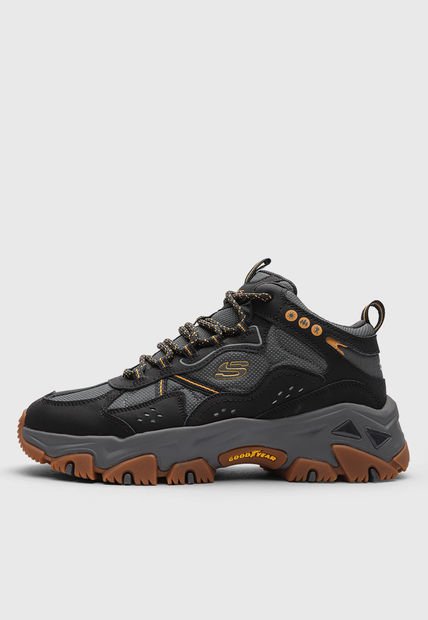 Tenis SKECHERS D'Lites Hiker - Cave Creek Gris