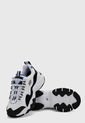 Tenis Lifestyle Blanco-Negro Skechers D