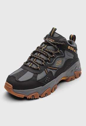 Tenis SKECHERS D'Lites Hiker - Cave Creek Gris