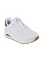 TENIS SKECHERS MUJER 177094WHT UNO Talla 5.5 de Skechers