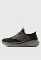 Tenis SKECHERS Slade - Caster Negro de Skechers