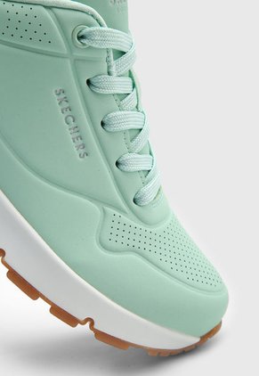 Tenis Lifestyle Verde Menta-Blanco Skechers Uno - Stand On Air