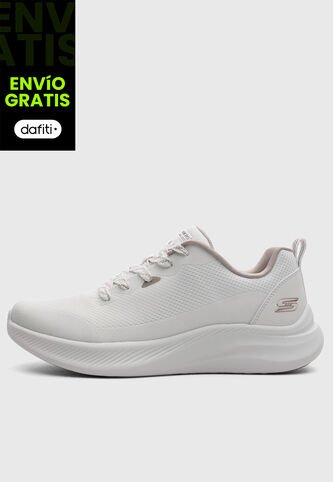 Tenis SKECHERS Bobs Moda Flex Blanco Skechers