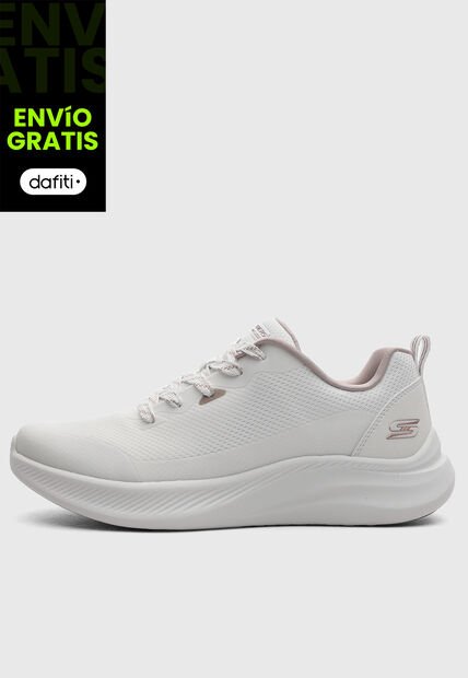 Tenis SKECHERS Bobs Moda Flex Blanco