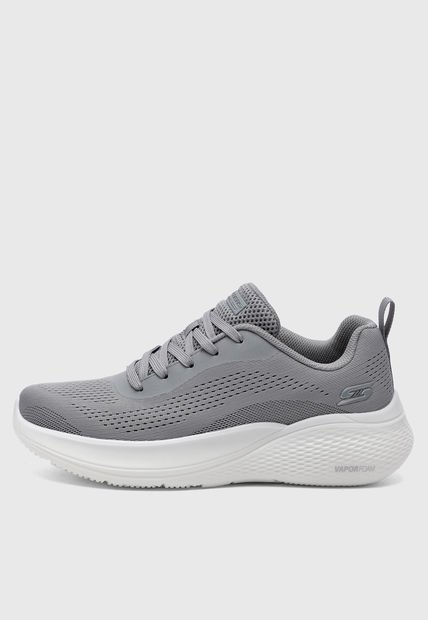 Tenis Training Gris-Blanco Skechers BOBS Infinity - Vapor Exact