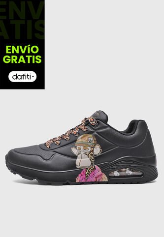 Tenis Lifestyle SKECHERS Uno - Dr. Bombay Negro Skechers