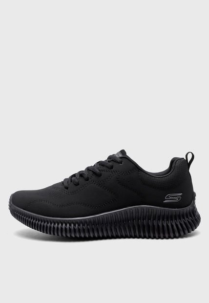 Tenis Lifestyle Negro Skechers Bobs Geo - How Debonair