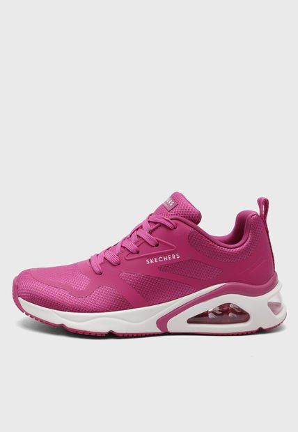 Tenis Lifestyle Fucsia-Blanco Skechers Tres-Air Uno - Revolution-Airy