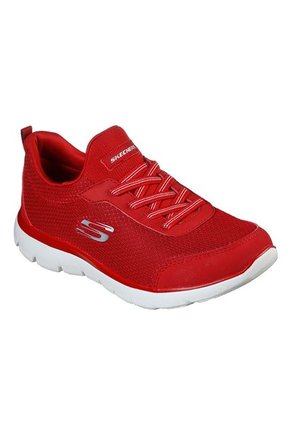 Tenis Skechers Summits - Simple Light Color Rojo / Blanco Para Mujer Ultimas Tallas