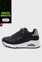 Tenis Lifestyle SKECHERS Uno Gen1 - Shimmer Away Negro de Skechers