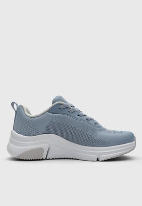 Tenis SKECHERS BOBS Sparrow Flex - Lead In Azul