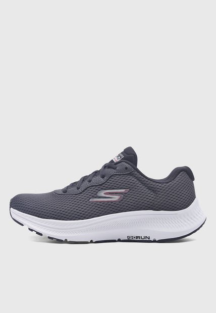 Tenis Running Gris Oscuro-Negro SKECHERS GO Run Consistent 2.0