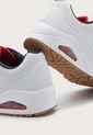 Tenis Lifestyle Blanco-Rojo-Azul Navy Skechers Uno-Stand On Air de Skechers