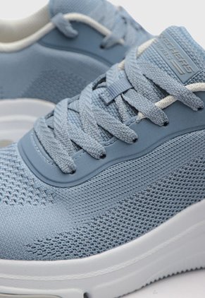 Tenis SKECHERS BOBS Sparrow Flex - Lead In Azul