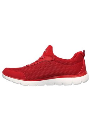 Tenis Skechers Summits - Simple Light Color Rojo / Blanco Para Mujer Ultimas Tallas