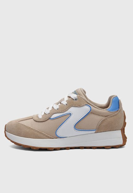 Tenis Lifestyle Caqui-Blanco-Azul Skechers Gusto-Zesty