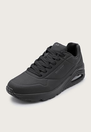 Tenis Lifestyle Negro Skechers Uno - Stand On Air