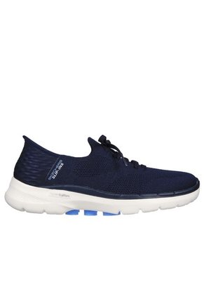 Tenis Skechers Slip-ins - Color Azul Con Blanco Para Mujer