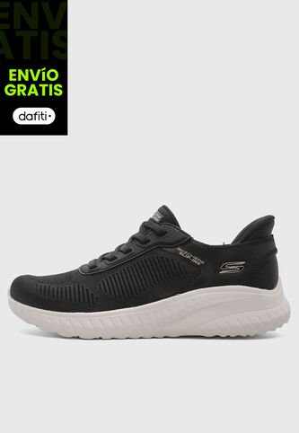 Tenis SKECHERS Bobs Squad Chaos Negro Skechers
