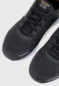 Tenis Training Negro-Blanco-Naranja Skechers Relaxed Fit: D'Lux Walker de Skechers