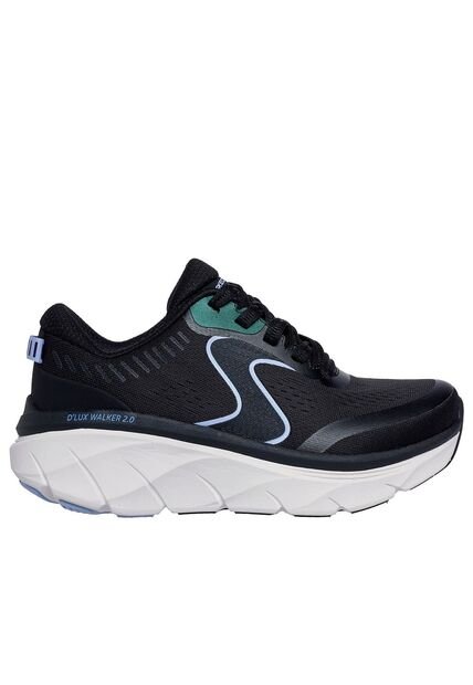 TENIS SKECHERS MUJER 150007BKLV D'LUX WAL Talla 8