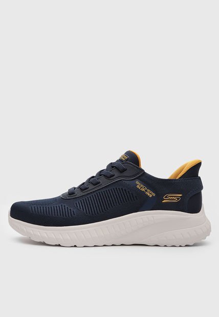 Tenis SKECHERS BOBS Sport Squad Chaos - Solid Step Azul