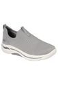 Tenis Skechers Go Walk Archfit - Iconic Color Gris / Blanco Para Mujer de Skechers
