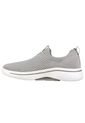Tenis Skechers Go Walk Archfit - Iconic Color Gris / Blanco Para Mujer de Skechers