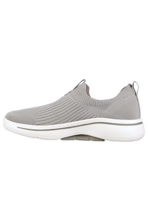 Tenis Skechers Go Walk Archfit - Iconic Color Gris / Blanco Para Mujer