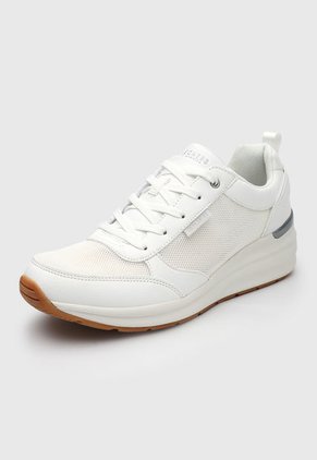 Tenis Lifestyle Blanco-Plateado Skechers Billion Subtle Spots