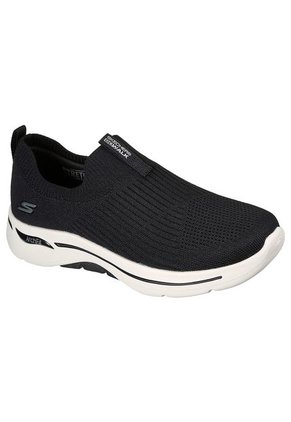 Tenis Skechers Go Walk Archfit - Iconic Color Negro / Blanco Para Mujer
