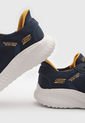 Tenis SKECHERS BOBS Sport Squad Chaos - Solid Step Azul de Skechers