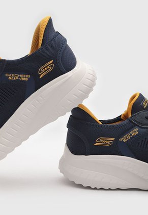 Tenis SKECHERS BOBS Sport Squad Chaos - Solid Step Azul