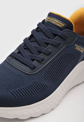 Tenis SKECHERS BOBS Sport Squad Chaos - Solid Step Azul
