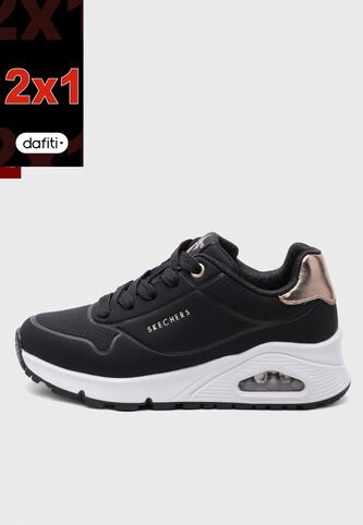 Tenis Lifestyle SKECHERS Uno Gen1 - Shimmer Away Negro Skechers