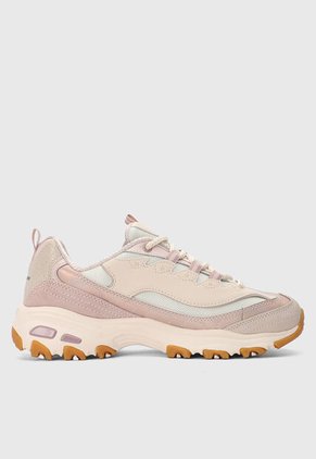 Tenis SKECHERS D'Lites Rosa Nude