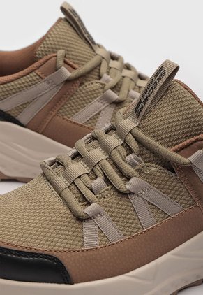 Tenis SKECHERS BOBS Luna Trail Oliva